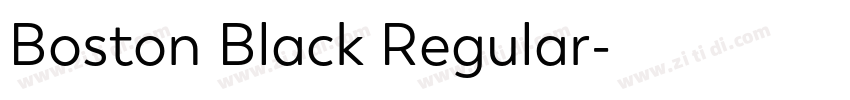 Boston Black Regular字体转换 Boston Black Regular字体转换